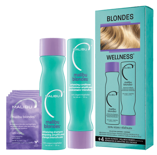 Malibu C Blonde Wellness System Kit - Passion4hairUK