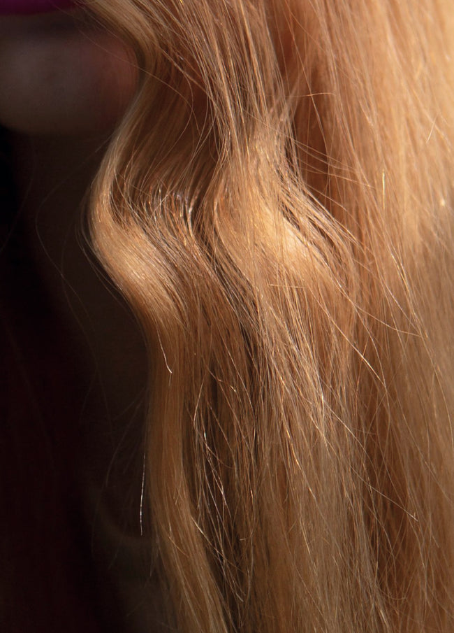 Smooth, softly waved hair from the Eufora campaign