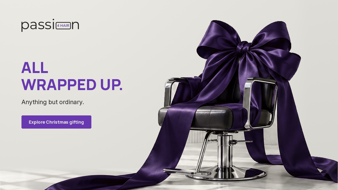 Passion4Hair Christmas 2026 — All Wrapped Up