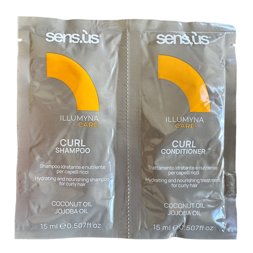 Sens.ús Illumyna Care Curl Shampoo & Conditioner 15ml - Passion4hairUK