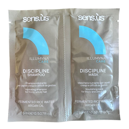 Sens.ús Illumyna Care Discipline Shampoo & Mask 15ml - Passion4hairUK