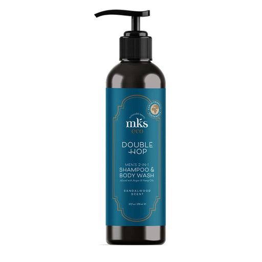 MKS Eco For Men Double Hop 2-In-1 Shampoo & Body Wash - Passion4hairUK