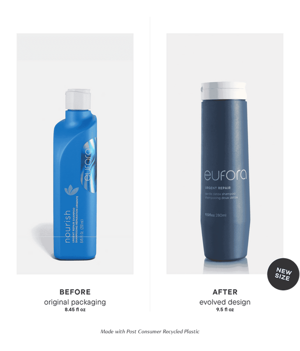 Eufora Urgent Repair Gentle Detox Shampoo 9.5oz — Passion4hairUK Eufora Urgent Repair Gentle Detox Shampoo 9.5oz — Passion4hairUK