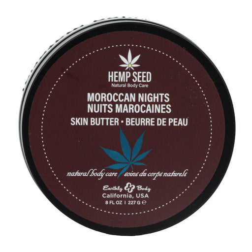 Earthly Body Hemp Seed Skin Butter Moroccan Nights Scent 8oz. - Passion4hairUK