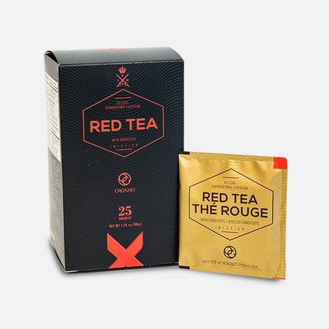 Red Tea With Cordyceps & Ganoderma Lucidum - Passion4hairUK