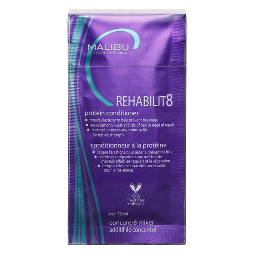 Malibu C REHABILIT8 Protein Conditioner Sachets (box of 6) - Passion4hairUK