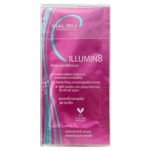 Malibu C ILLUMIN8 Shine Conditioner Sachet (box of 6) - Passion4hairUK
